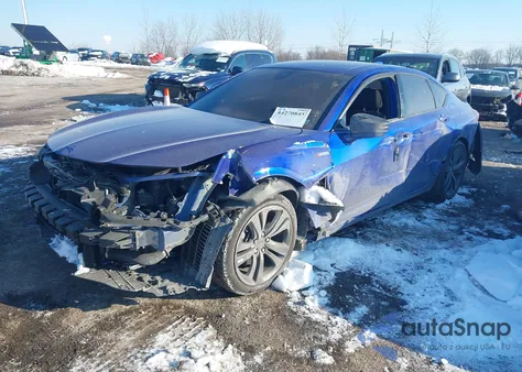 2023 Acura Tlx A-Spec Package z USA, uszkodzony, nr VIN 19UUB6F55PA001281